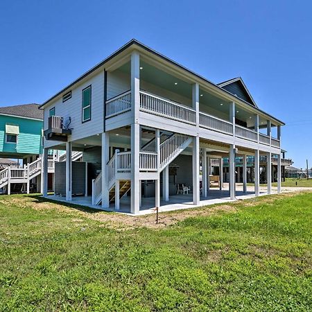 Bolivar Peninsula Beach House, Steps To Coast Exterior foto