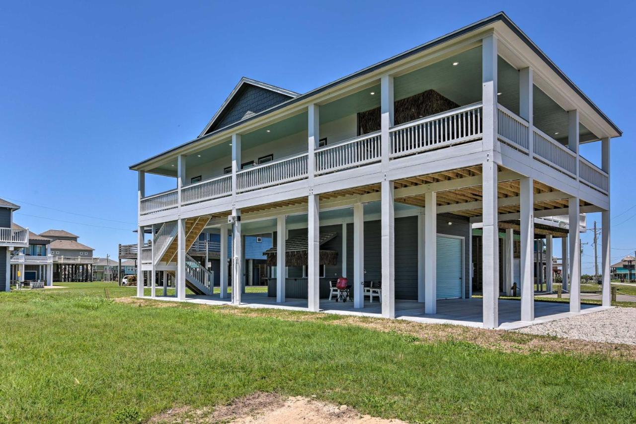 Bolivar Peninsula Beach House, Steps To Coast Exterior foto