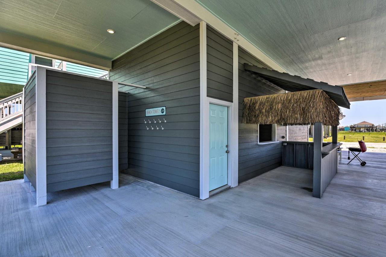 Bolivar Peninsula Beach House, Steps To Coast Exterior foto